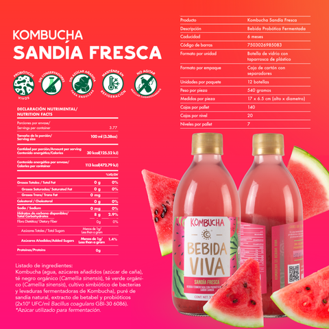 Sandía Fresca - 12 Pack