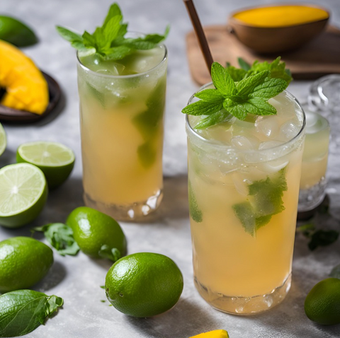 ¡Mocktail de MANGO!🥭🥭🥭