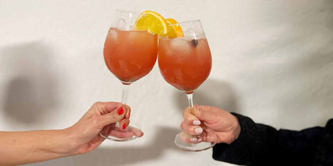 Receta: Mocktail de año nuevo con KBV sabor Ponche