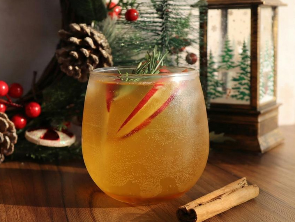 Ponche Fizz: Mocktails para Navidad (sin alcohol)