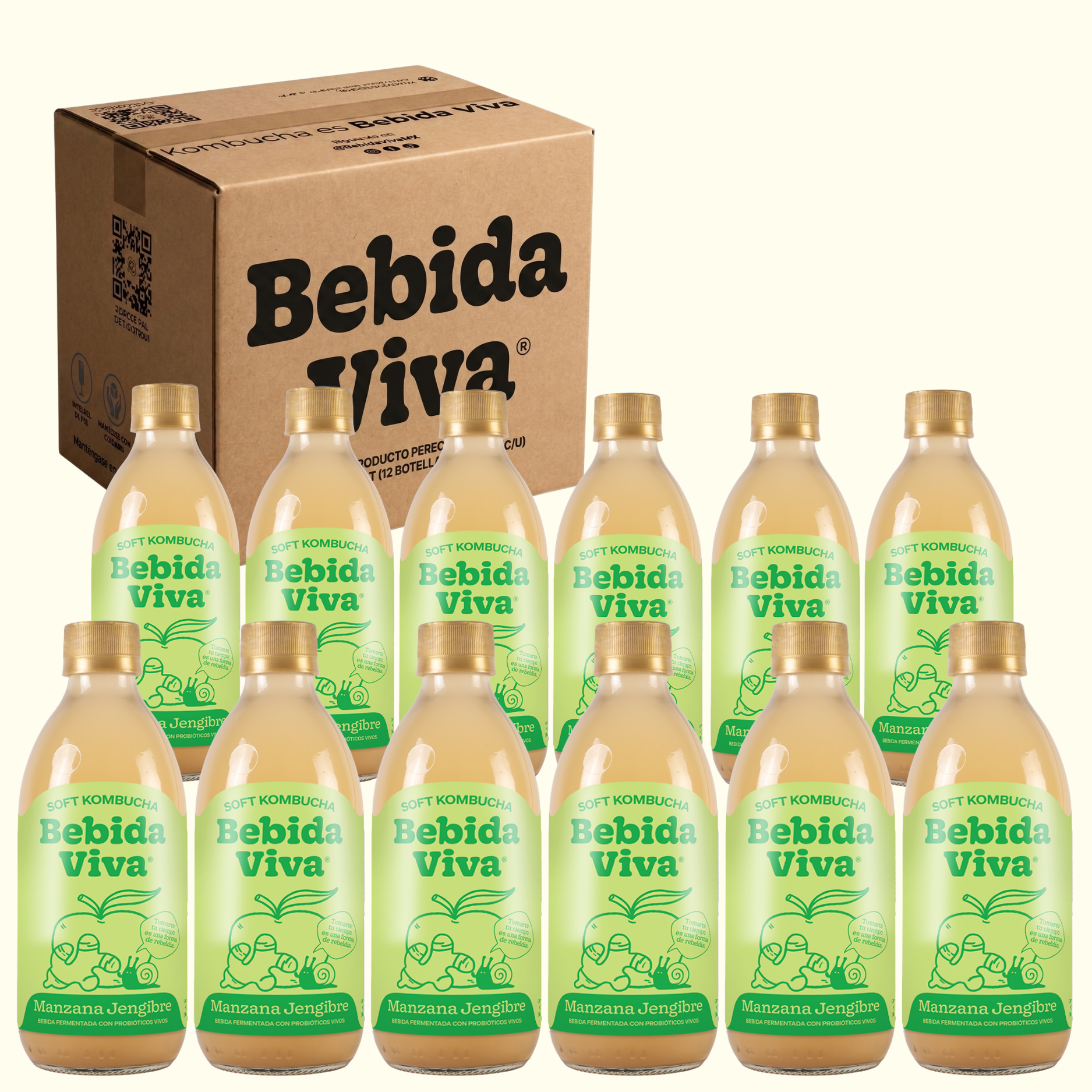 Manzana Jengibre - 12 Pack