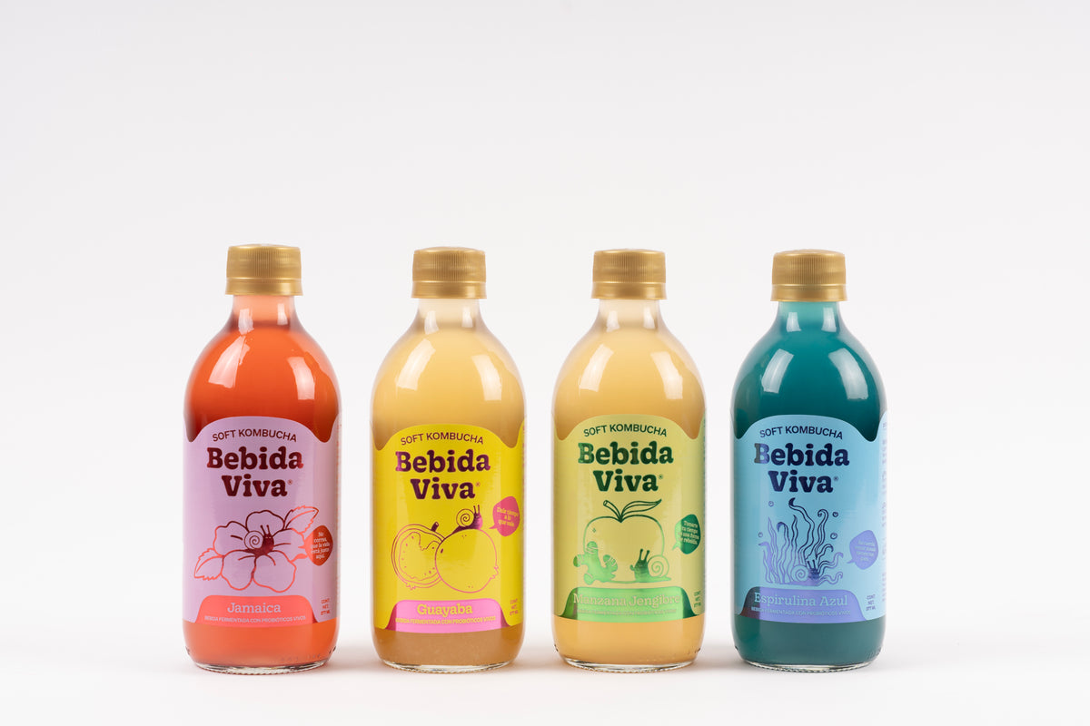 Mix pack soft kombucha - 12 Pack