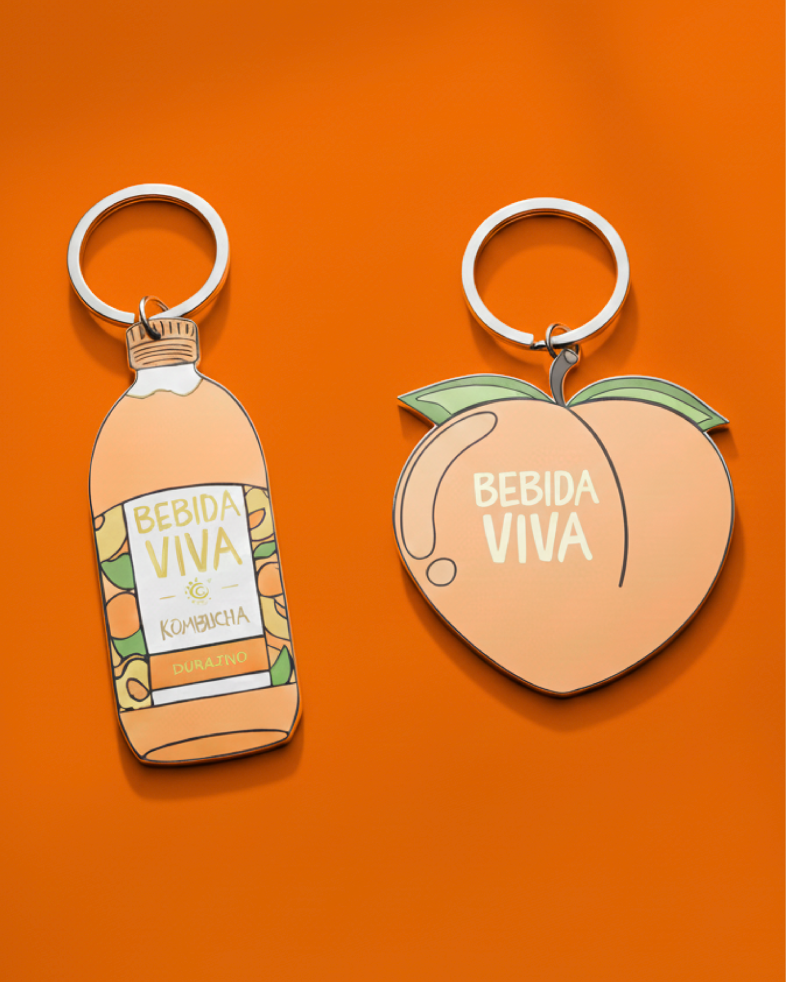 Keychain Set Stay Peachy