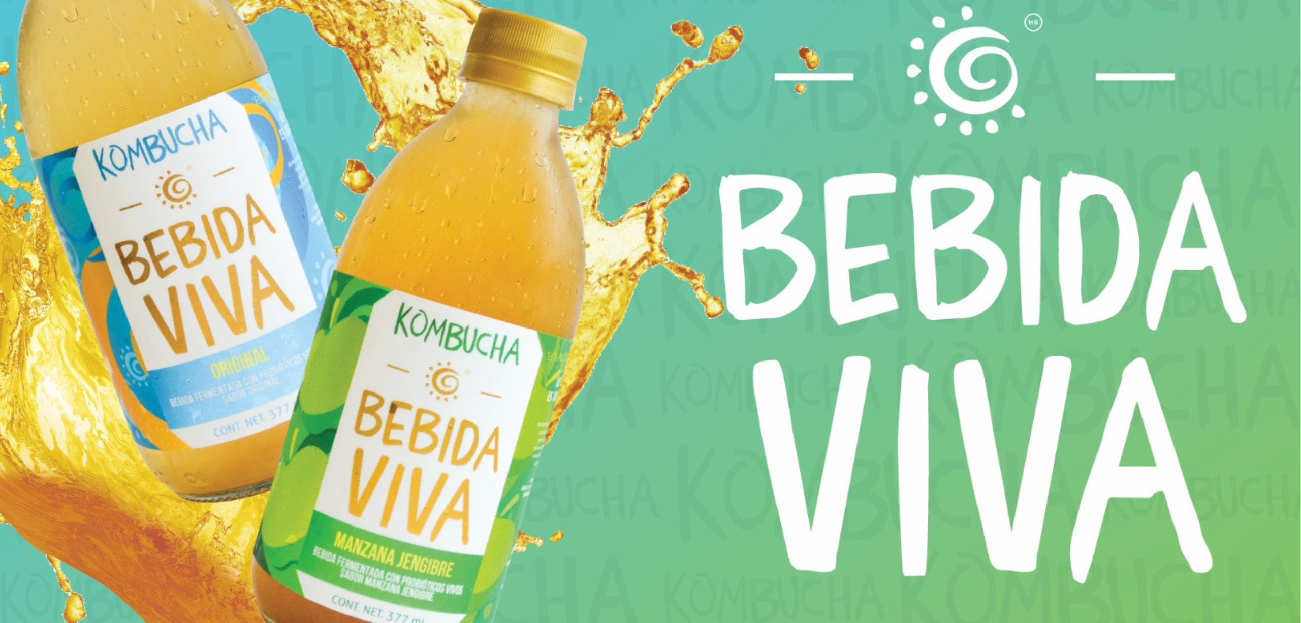 Bebida Viva Kombucha - Sandia Fresca
