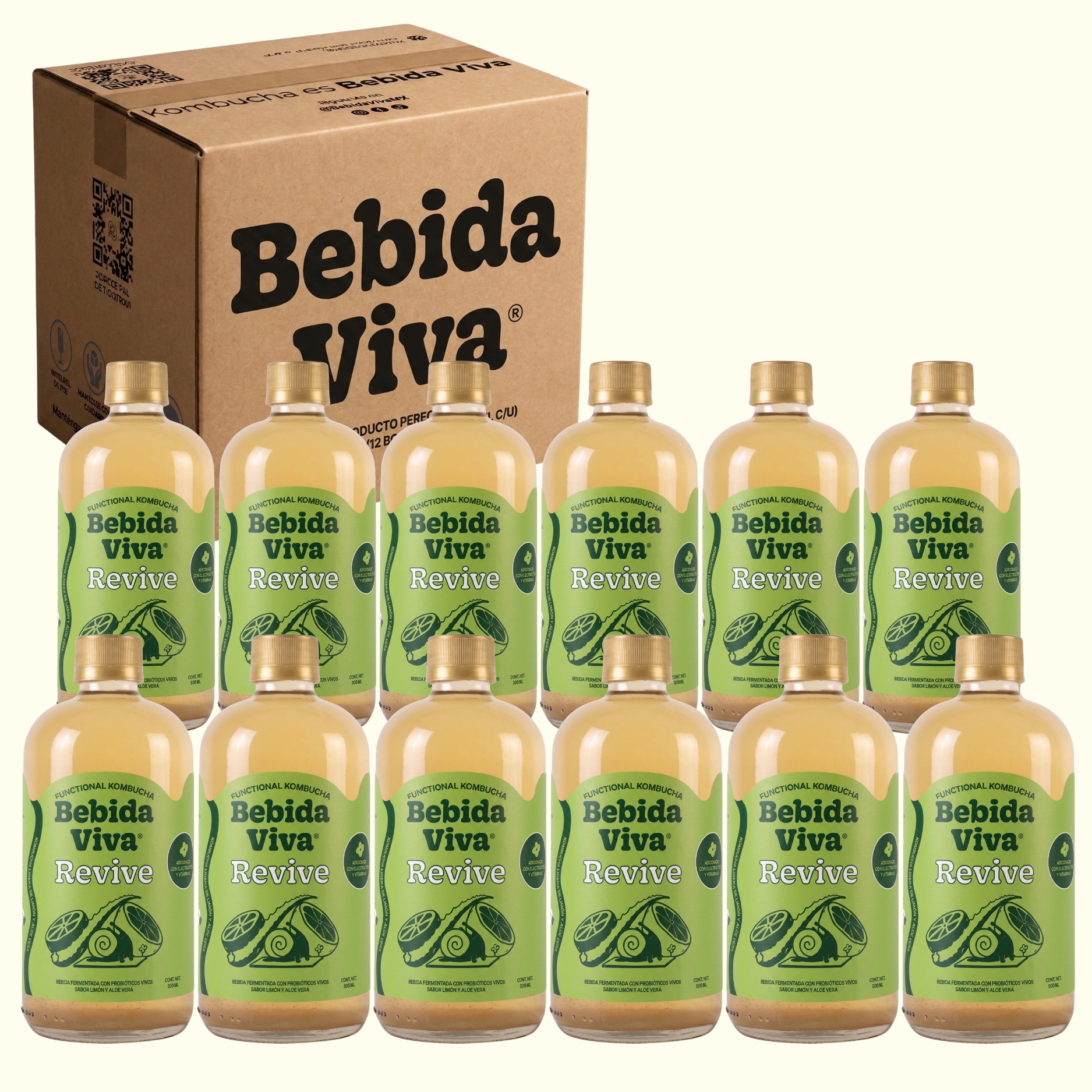 Revive - Limón y Aloe Vera  - 12 Pack
