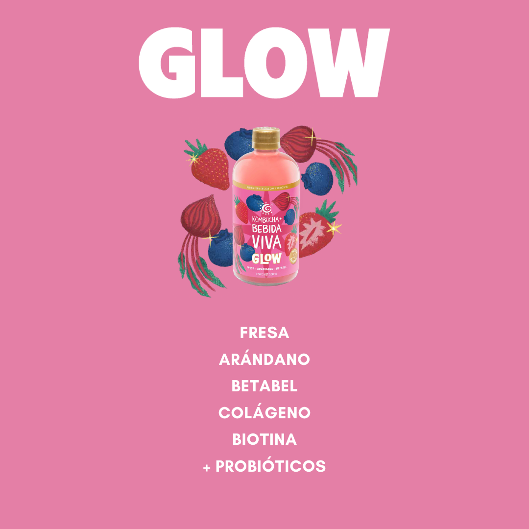 Glow - Fresa, Arándano y Betabel