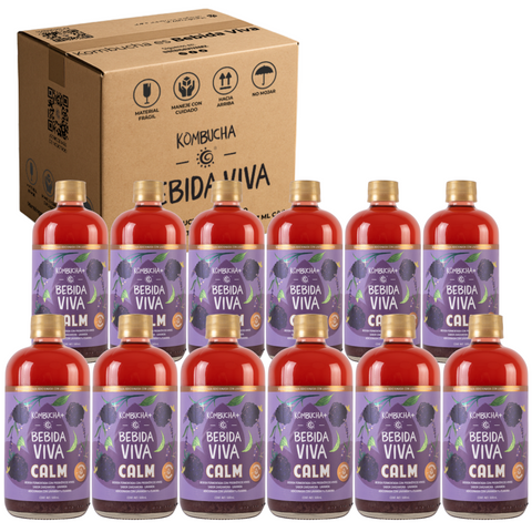 Calm - Zarzamora Lavanda - 12 Pack