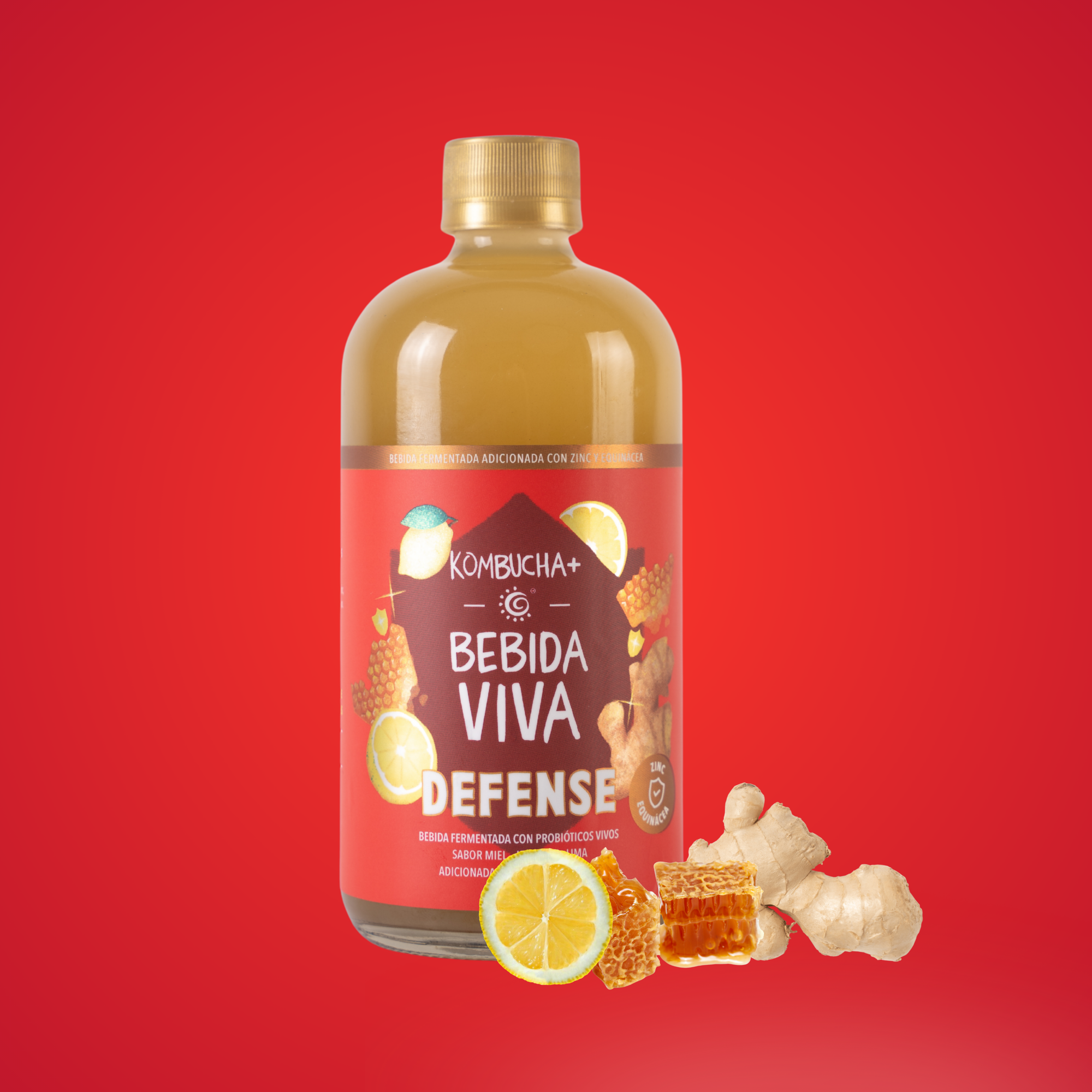 Defense - Miel, Jengibre y Lima - 12 Pack