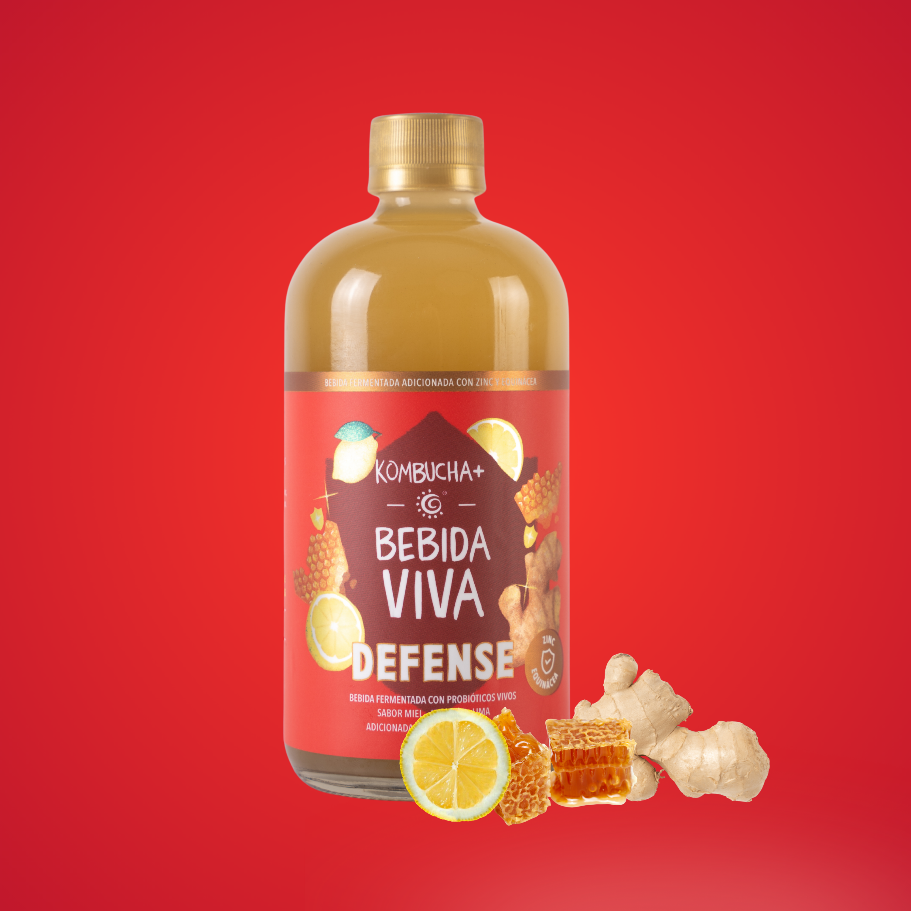 Defense - Miel, Jengibre y Lima - 12 Pack