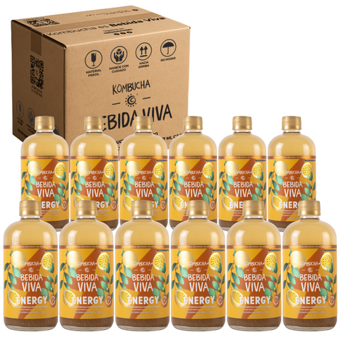 Energy - Maracuyá y Yerba Mate - 12 Pack