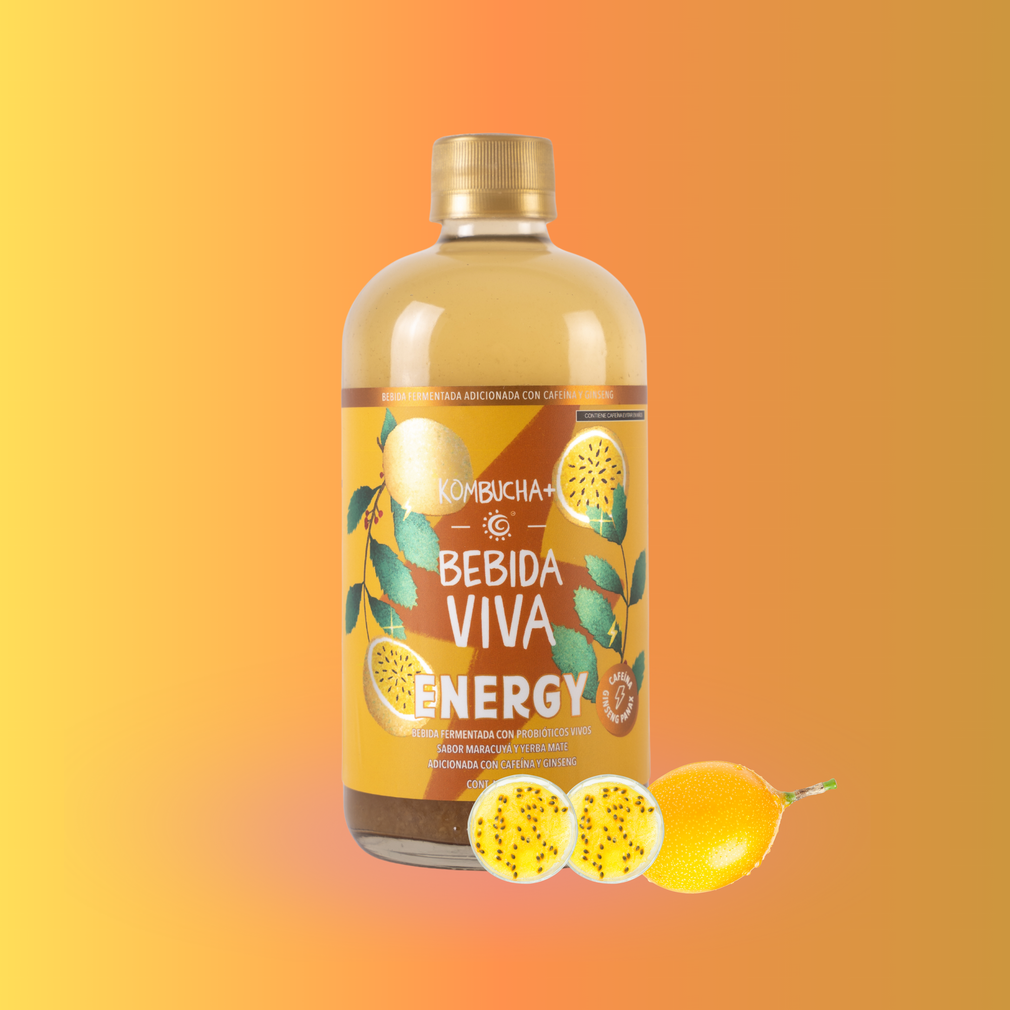 Energy - Maracuyá y Yerba Mate - 12 Pack