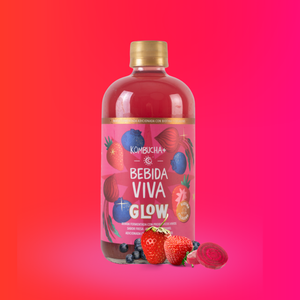 Glow - Fresa, Arándano y Betabel - 12 Pack