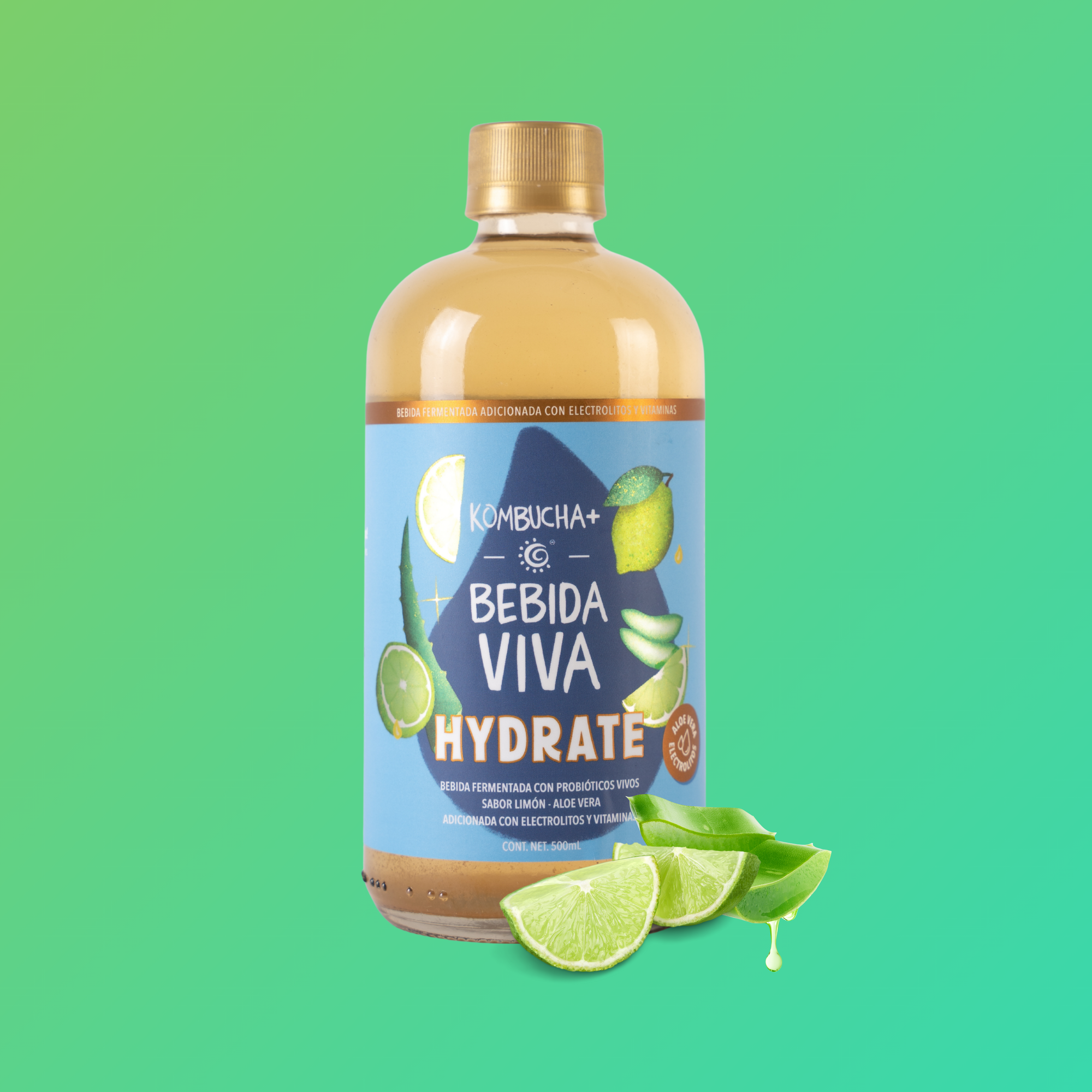 Hydrate - Limón y Aloe Vera  - 12 Pack