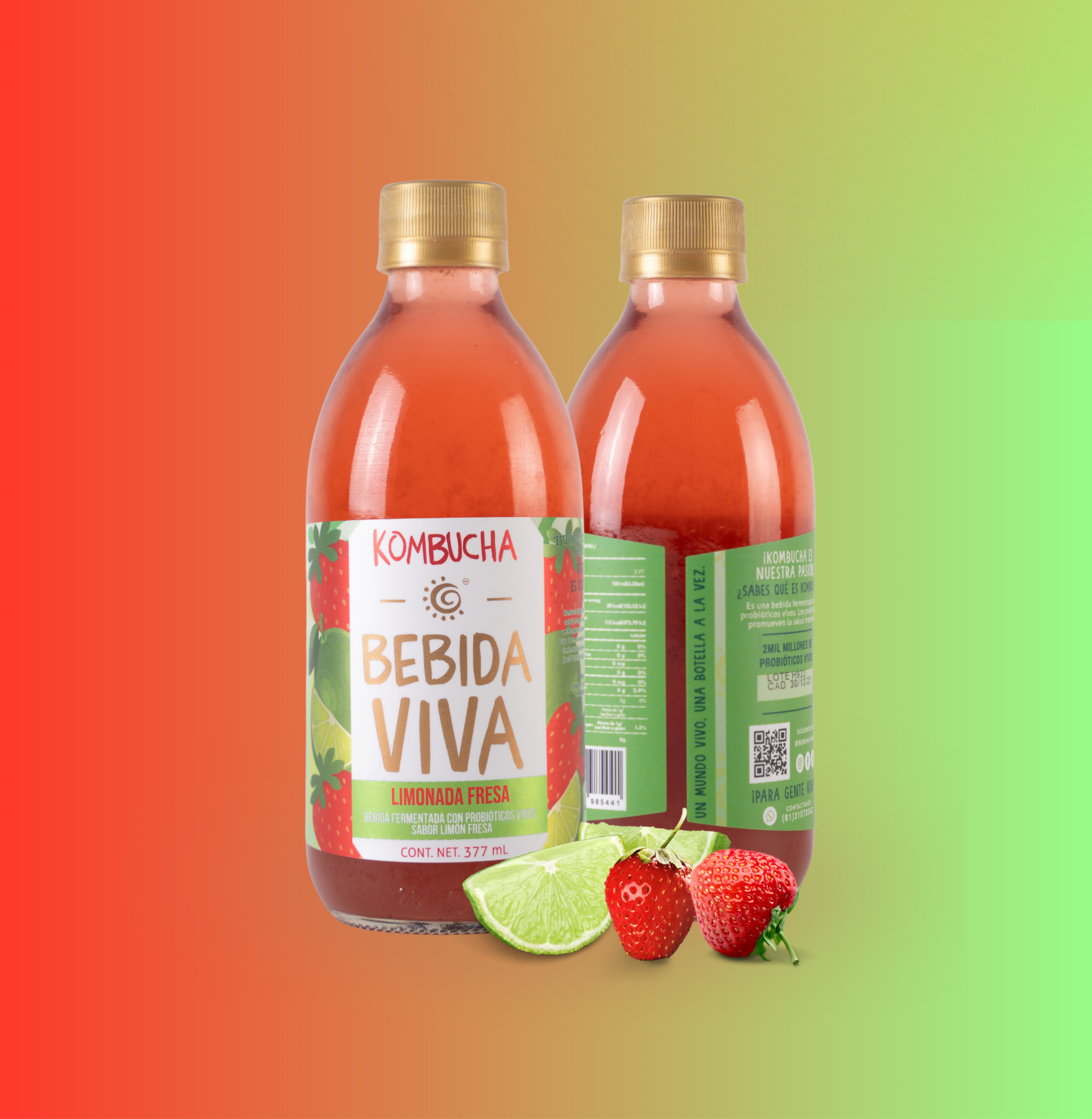 Limonada - Fresa - 12 Pack
