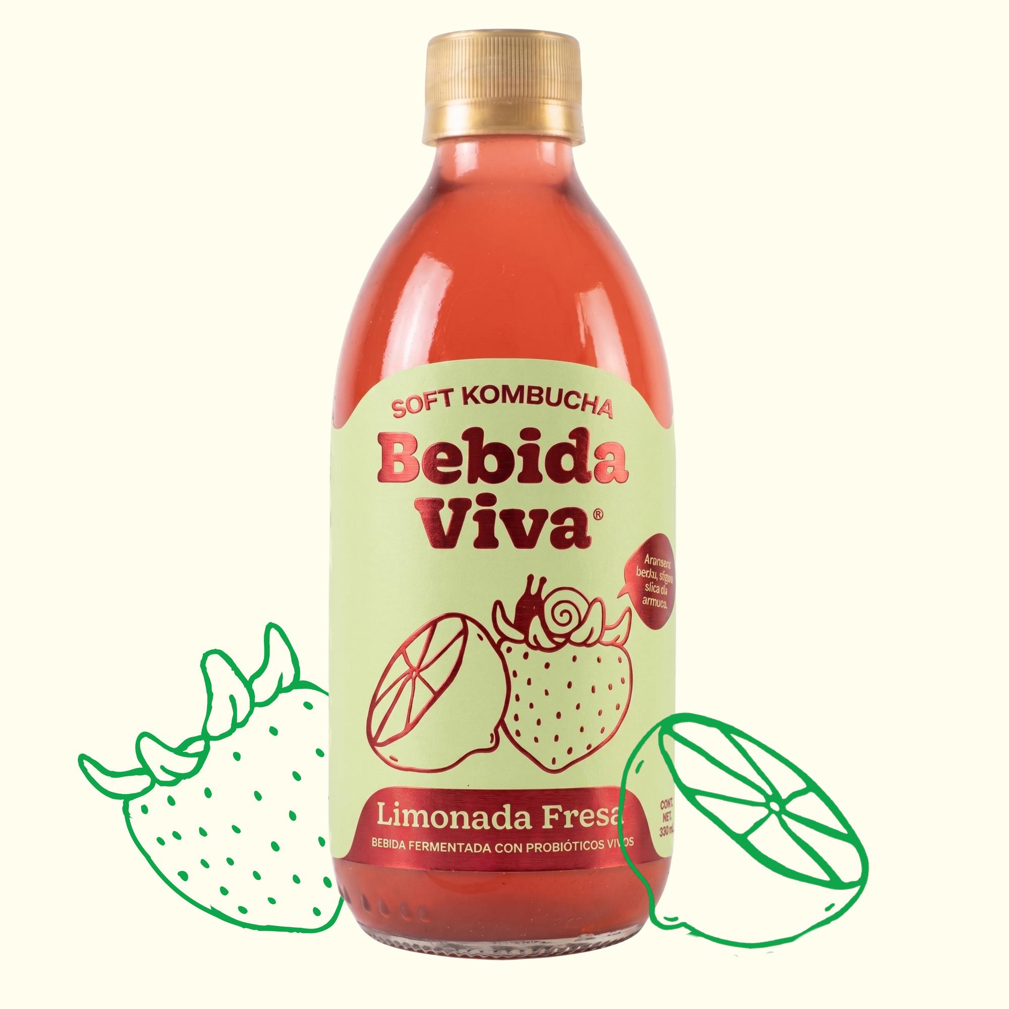 Limonada - Fresa - 12 Pack