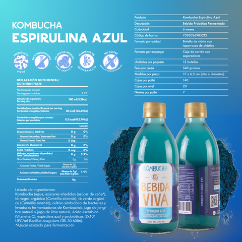 Espirulina Azul - 12 Pack