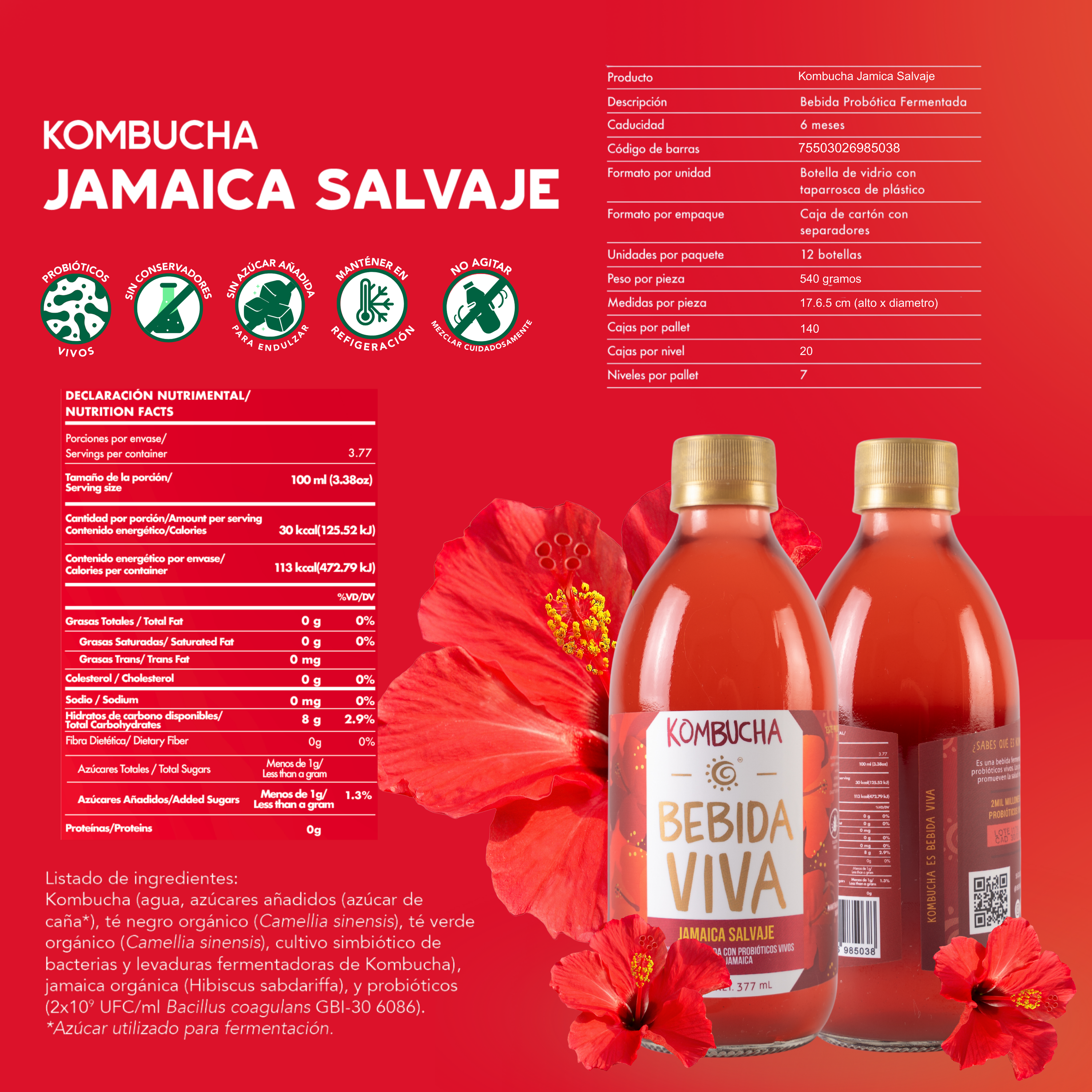Jamaica Salvaje - 12 Pack