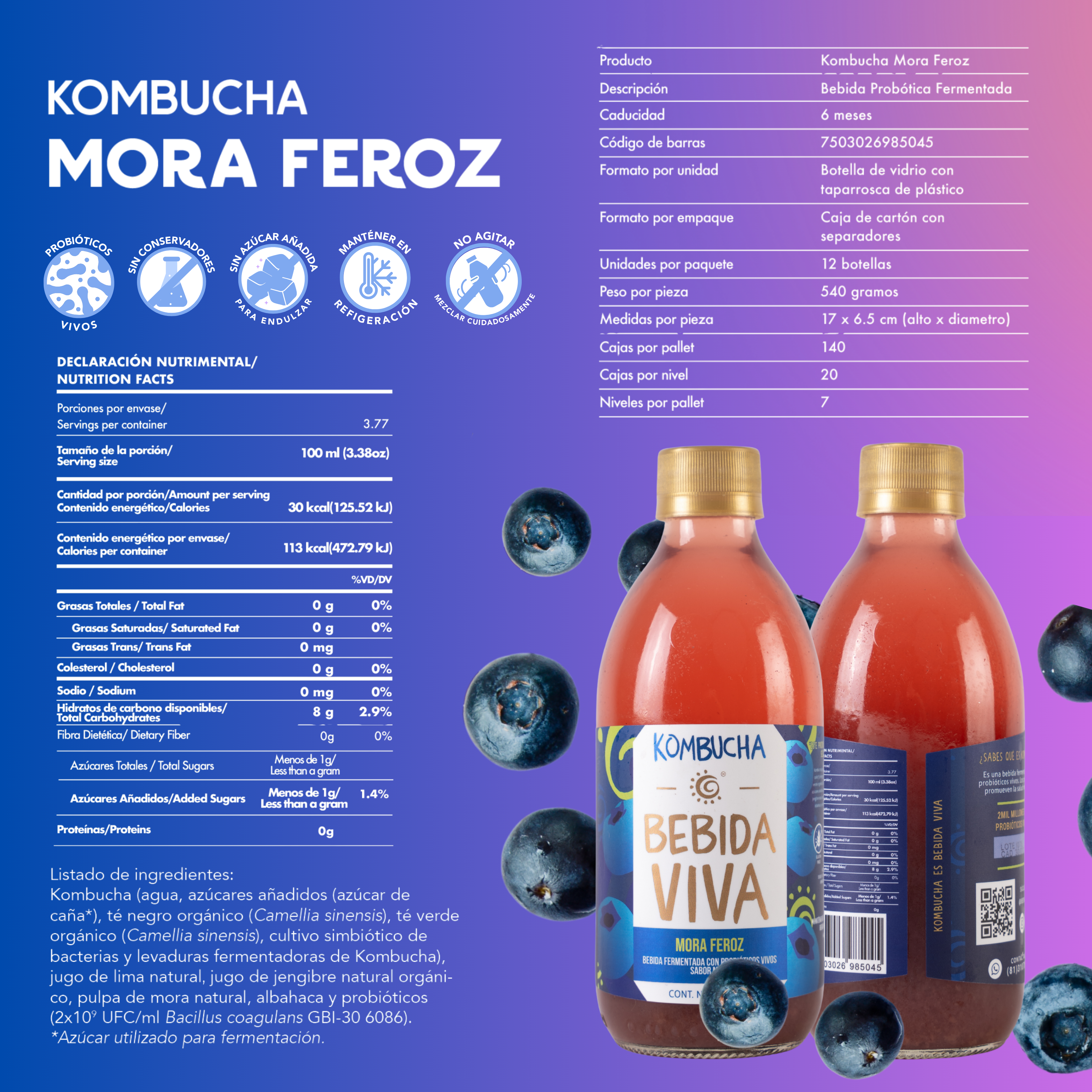 Mora Feroz - 12 Pack