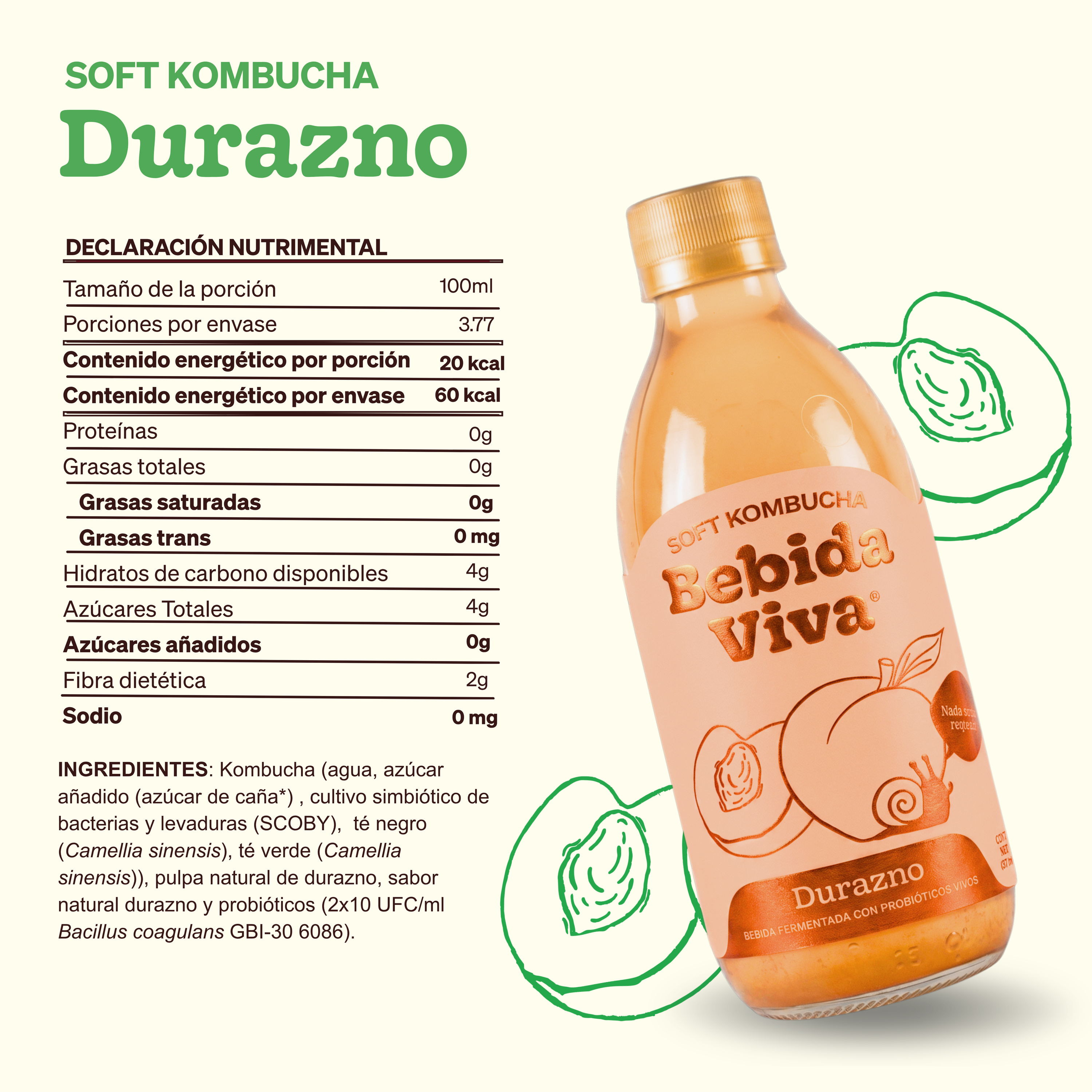 Durazno - 12 Pack