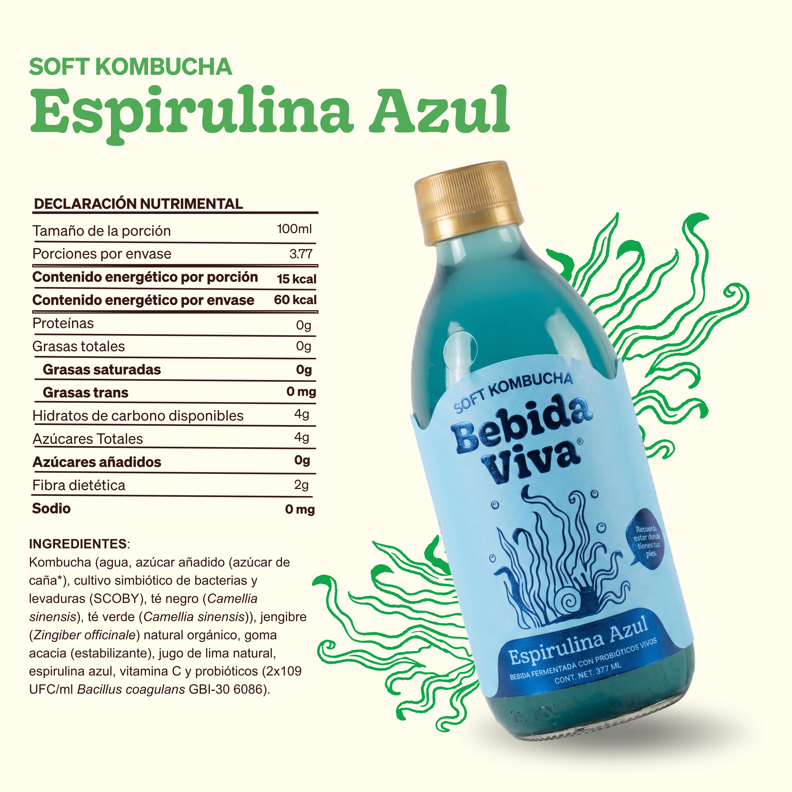 Espirulina Azul - 12 Pack