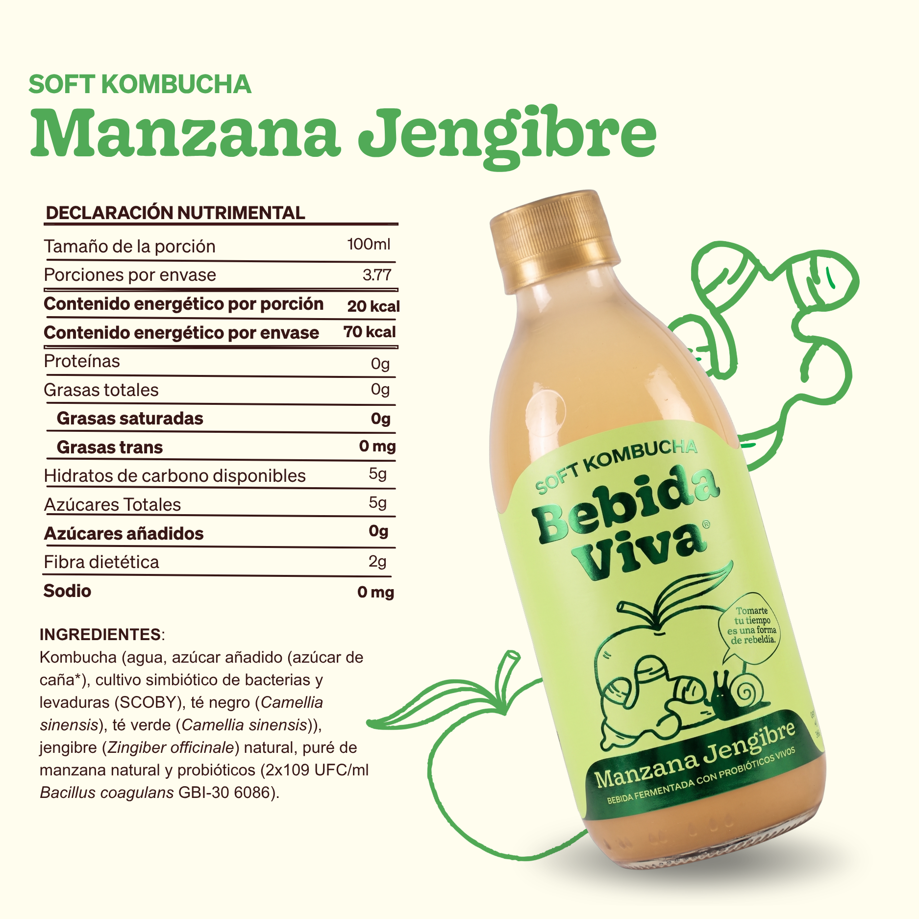 Manzana Jengibre - 12 Pack