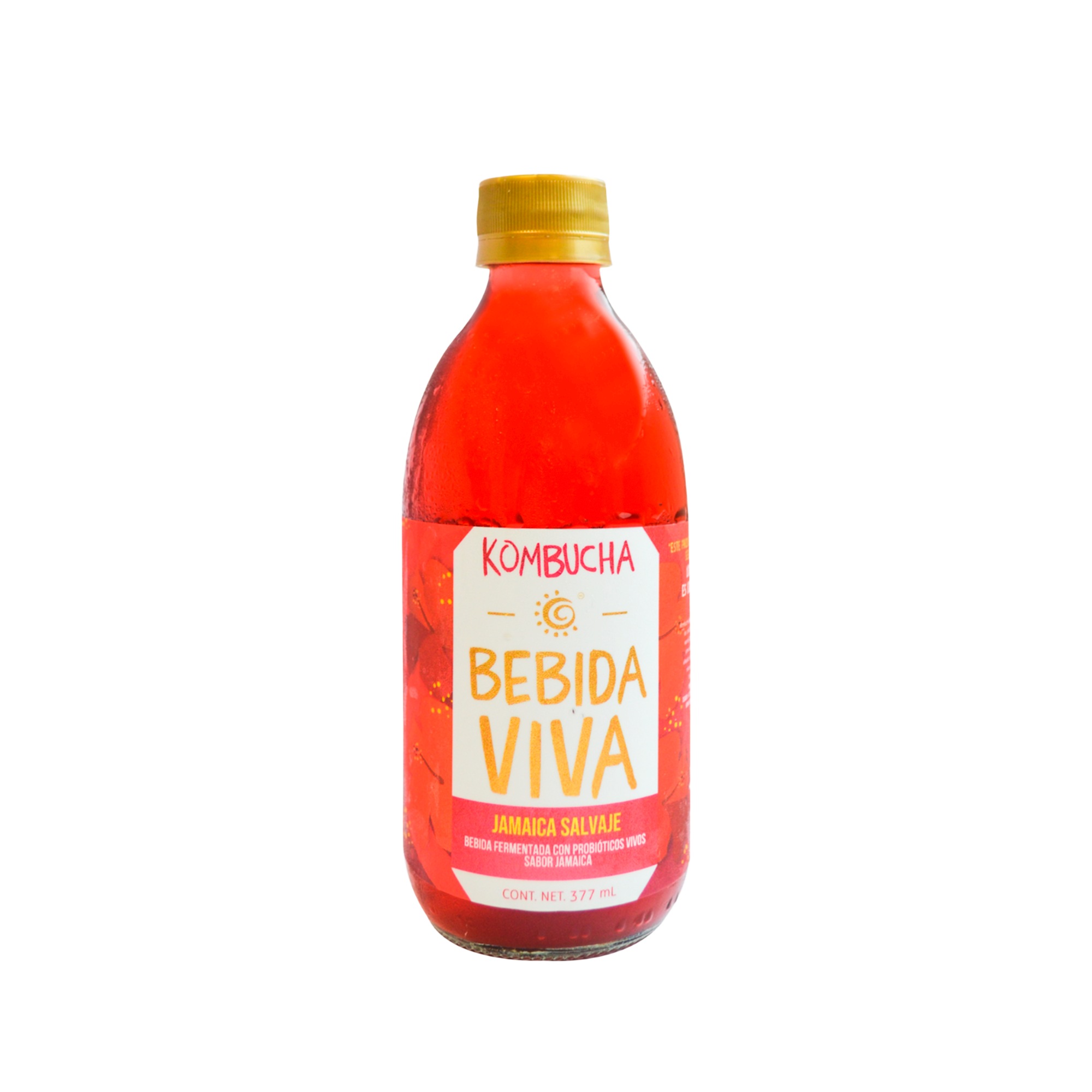 Kombucha Bebida Viva: Jamaica Salvaje