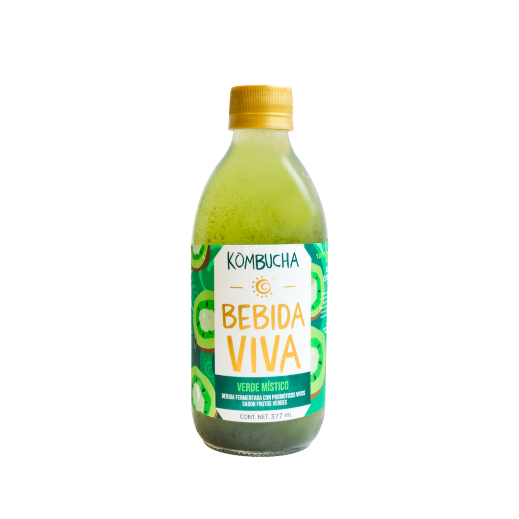 Kombucha Bebida Viva: Verde Místico