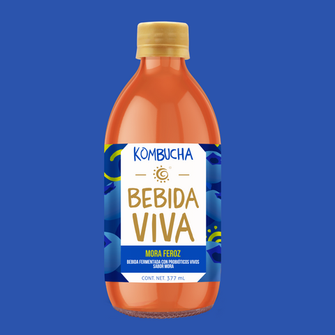 Kombucha Bebida Viva: Mora Feroz